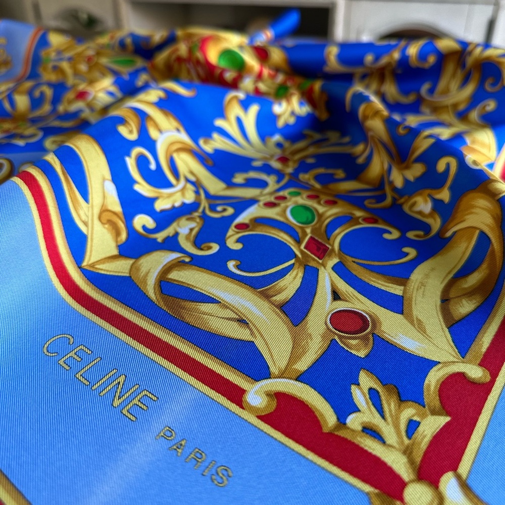 SOLD Authentic Celine Scarf - Picture 6 of 12